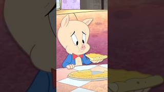 PORKYS CHEESE PIZZA🍕🧀 trending pizza smallfoodchannel cookingpizza food looneytunes short [upl. by Atinaj400]