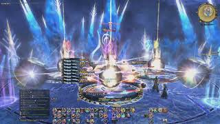 FFXIV Blue Mage E8S  Edens Verse Refulgence Savage Achievement Run DPS PoV [upl. by Llennoj]