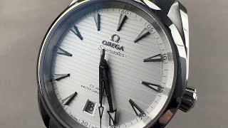 Omega Seamaster Aqua Terra 38mm 22012382002001 Omega Watch Review [upl. by Sordnaxela]