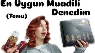 Saçımı Boyuyoruz ve Meşhur Saç Şekillendiricisini Deniyoruz TEMU [upl. by Rekcut]