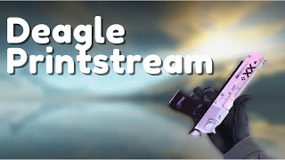 Desert Eagle Printstream   Skin Showcase [upl. by Paradies]