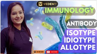 Isotype Idiotype Allotype Antibody  Immunology  Dr Ravina  CSIR  GATE  DBT  ICMR [upl. by Annaierb976]