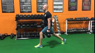 Kettlebell Split Squat [upl. by Acile825]