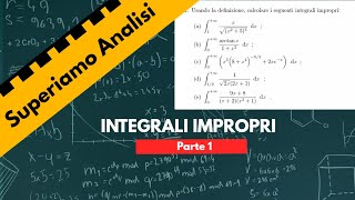 Analisi 1 Integrale improprio Serie 1 [upl. by Leina]