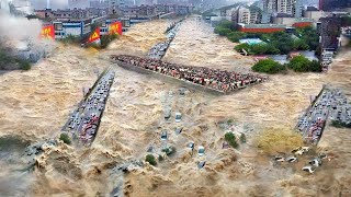 Unimaginable Devastation Drone Footage Reveals Chinas Flood Nightmare [upl. by Ela]