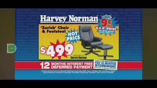 Harvey norman 23 months interest free payment ad 2009 rare [upl. by Annhej]