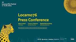 Locarno76 Press Conference [upl. by Ynnohj]