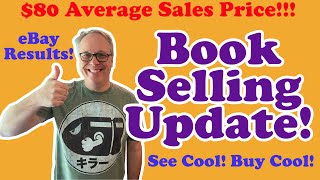 1700 of Books Sold on eBay Average Sales Price of 80 Book Selling Update What Works for Me [upl. by Nuris]