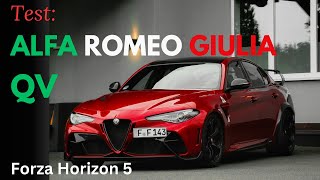 Alfa Romeo Giulia QV  Moza R5  Forza Horizon 5 [upl. by Meletius]