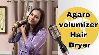 Hair Dryer Review  Agaro Volumizer Hair Dryer​⁠ swapnavaitla youtube agaro [upl. by Hbahsur]