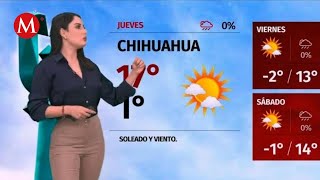 El clima para hoy 3 de enero de 2024 con Monserrat Contreras [upl. by Alekehs321]