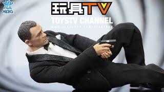 「爆玩具」DID 112 Palm Hero  MI6  西裝版  西人版特工呀七 Agent Suit Version TOYSTV Review [upl. by Quar]