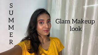 Summer glam makeup look …makeup summertipssummerskin [upl. by Assenov]