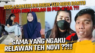 MEMALUKAN  NGAKU NGAKU REL4WAN TEH NOVI  MALAH MEMP3RK0S4 ODGJ C4NTIK YG AKAN DIBANTU TEH NOVI [upl. by Philomena]