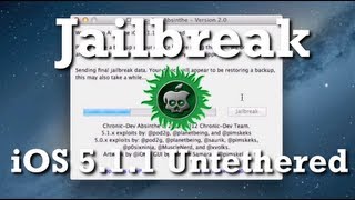 iOS 511 Untethered Jailbreak  Absinthe 20  iPhone 4S43GS amp iPad 123 amp iPod touch 34 [upl. by Neuburger]