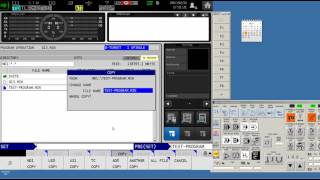 Transferring a program via USB on Okuma machines [upl. by Eednak]