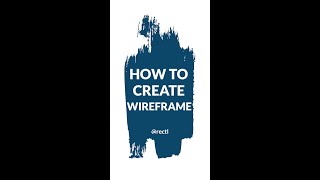 How To Create Wireframe A UX Wireframe Tutorial 2021 short [upl. by Anaitit]