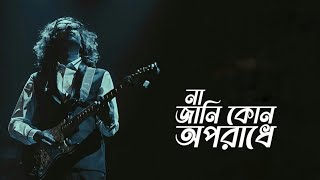 না জানি কোন অপরাধে Bangla Lofi song 2024 [upl. by Zoeller]