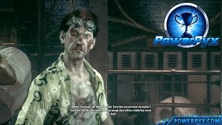 Batman Arkham Knight  Riddler Boss Fight Riddle Me That Trophy  Achievement Guide [upl. by Namwob999]