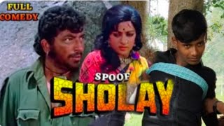 Sholay 1975 Hindi Movie Spoof  Basanti In Kutton Ke Samne Mat Nachna  Amjad Khan  Hema malini [upl. by Marin]