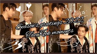 Seasons greetings 2022 Taekook moments [upl. by Toiboid]