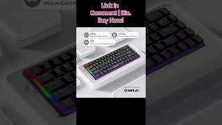 Inplay 6897 Key Wired Mechanical Keyboard Hot Swappable With Red Switch Gaming Keyboard NK680 [upl. by Erlina679]