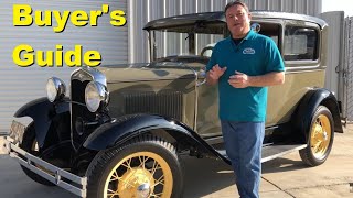 Ford Model A Buyers Guide  How to buy a 19281931 Ford Model A [upl. by Heath685]