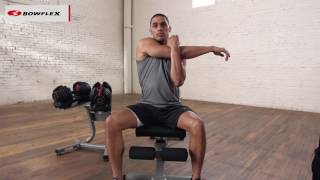 Bowflex® Stretch  Warm Up for an Upper Body Workout [upl. by Allemaj271]