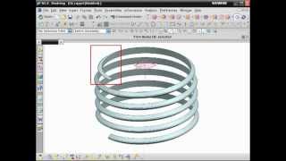 NX Hints and Tips  Creating Helical Shapes by Siemens PLM [upl. by Ludmilla382]