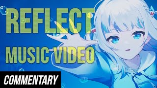 Reaction Reflect Music Video  Gawr Gura [upl. by Myrt563]