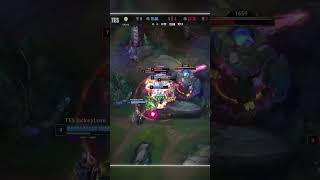 TES JackeyLoves Jhin Quadra Kill Teamwork and Combos in T1 vs TES Showdown  LoL Esports shorts [upl. by Aenyl]