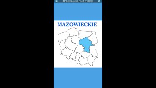 🇵🇱 WOJEWÓDZTWA W POLSCE 🇵🇱 Karolek i Polska cz14 shorts [upl. by Ahser]