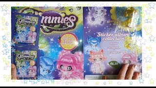 Glimmies Sticker collection figurine ed album ufficiale delle glimmies video per bambini [upl. by Files]