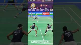 badminton rally india 🔥🔥 [upl. by Enelrahc539]