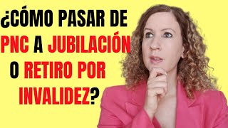 ¿Cómo Pasar de Pensión No Contributiva a una Jubilación o Retiro por Invalidez Contributivos [upl. by Fidela]