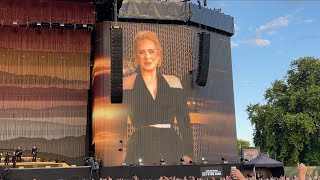 Adele “Hello” LIVE at BST Hyde Park London 7122 [upl. by Anair587]