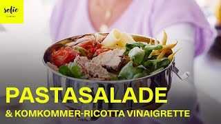 Snelle pastasalade met tonijn en komkommerricotta vinaigrette ​ Sofie Dumont [upl. by Vipul]