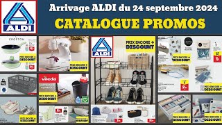 catalogue ALDI spécial maison du 24 septembre ✅ Arrivage meuble déco cuisine 🔥 Promos deals pub [upl. by Rimaj254]