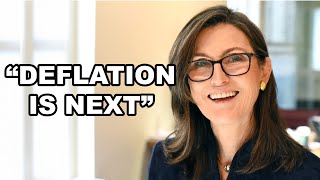 quotDeflation is Nextquot  Cathie Wood CEO Ark Innovation Funds [upl. by Ahtiekal243]