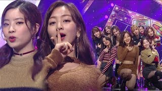 《ADORABLE》 TWICE트와이스  LIKEY 인기가요 Inkigayo 20171126 [upl. by Htiekram]