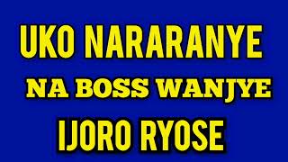 Uko NASWEWE na BOSS Wanjye Umugore We Asinziriye GUSA Iyo Menya💔😭  Inkuru yUrukundo  IKINAMICO [upl. by Kassab432]