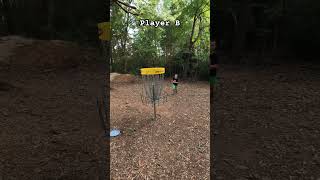 Player B in disc golf for the win discgolf [upl. by Keel]