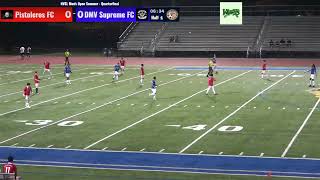 NVSL Mens Open Summer Cup 2024  Quarterfinal Pistoleros FC vs DMV Supreme FC [upl. by Amal]