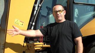 Operator Safety on a Cat 420E [upl. by Saxe879]