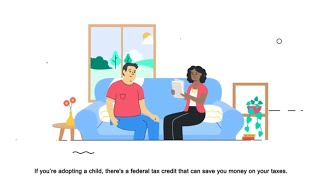 Tax Credits When Adopting a Child  TurboTax Tax Tip Video [upl. by Godden]