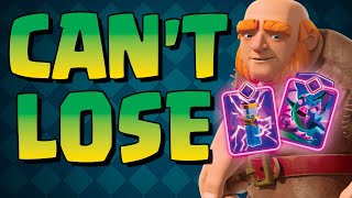 THIS GIANT DECK IS TOXIC  MOST NO SKILL DECK IN CLASH ROYALE  BEST GIANT GRAVEYARD DECK [upl. by Olnek]