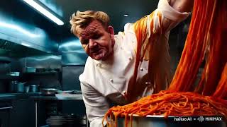 Gordon Ramsays Kitchen Chaos All AIGenerated [upl. by Lettig]