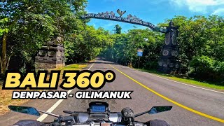 BALI 360  Part 1 Jalur Lintas Selatan Bali Jalan Raya Denpasar Gilimanuk [upl. by Cicero435]