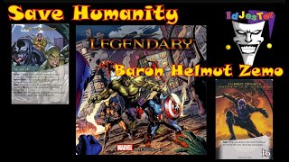 Marvel Legendary Baron Helmet Zeno With Saving Humanity Scheme [upl. by Carny945]