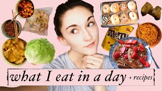 WHAT I EAT IN A DAY as a BALLERINA  5 RECIPES [upl. by Box]